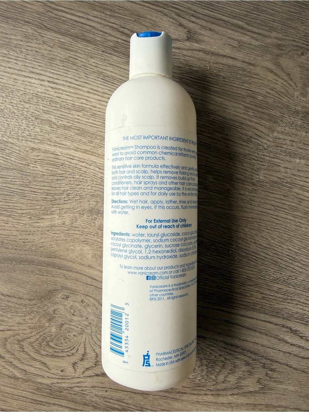 NWT-Vanicream Shampoo & Conditioner Lot- (1) Shampoo (2) Conditioners - Picture 3 of 9